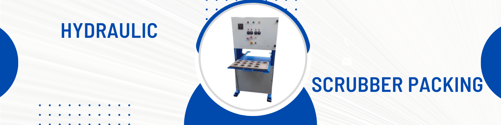 Hydraulic Scrubber Packing Machine 